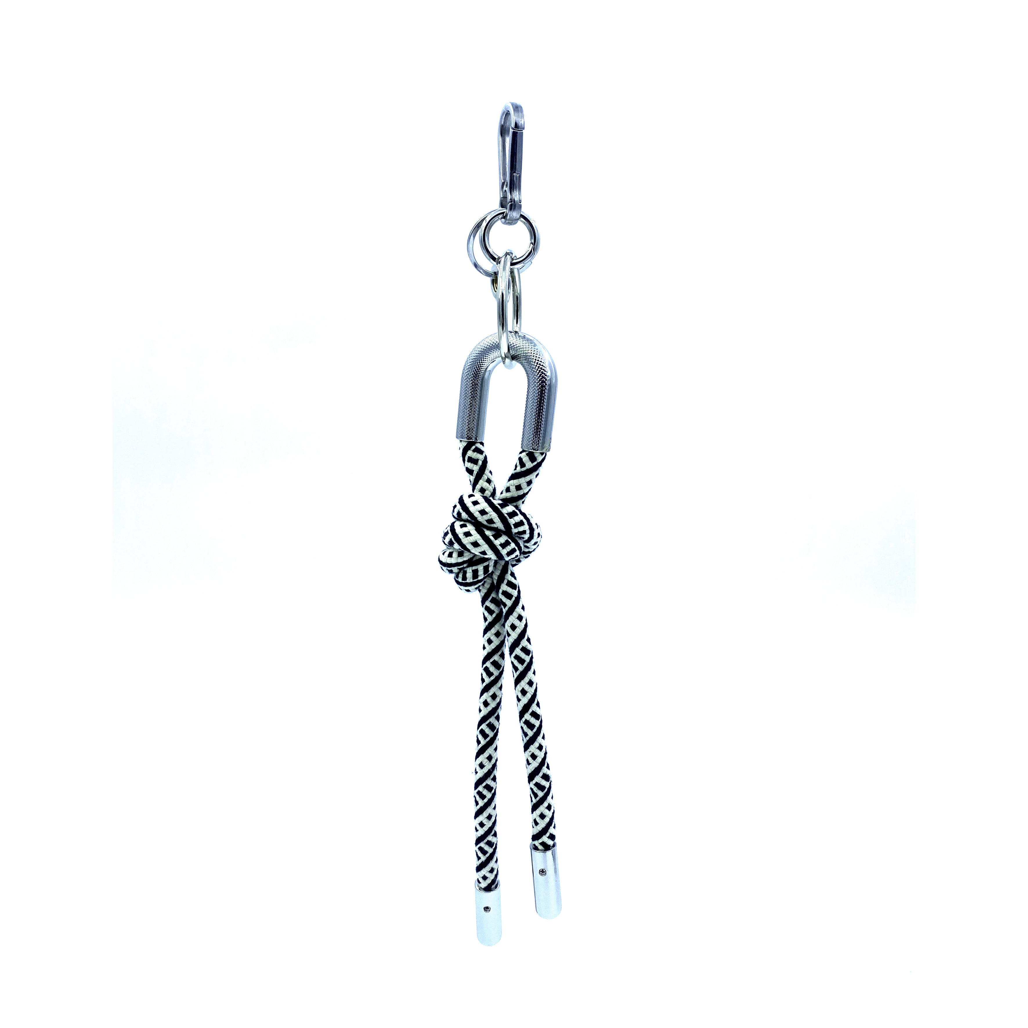 JeanPaul Lespagnard Jewelry Climber Knot porte-clés blanc