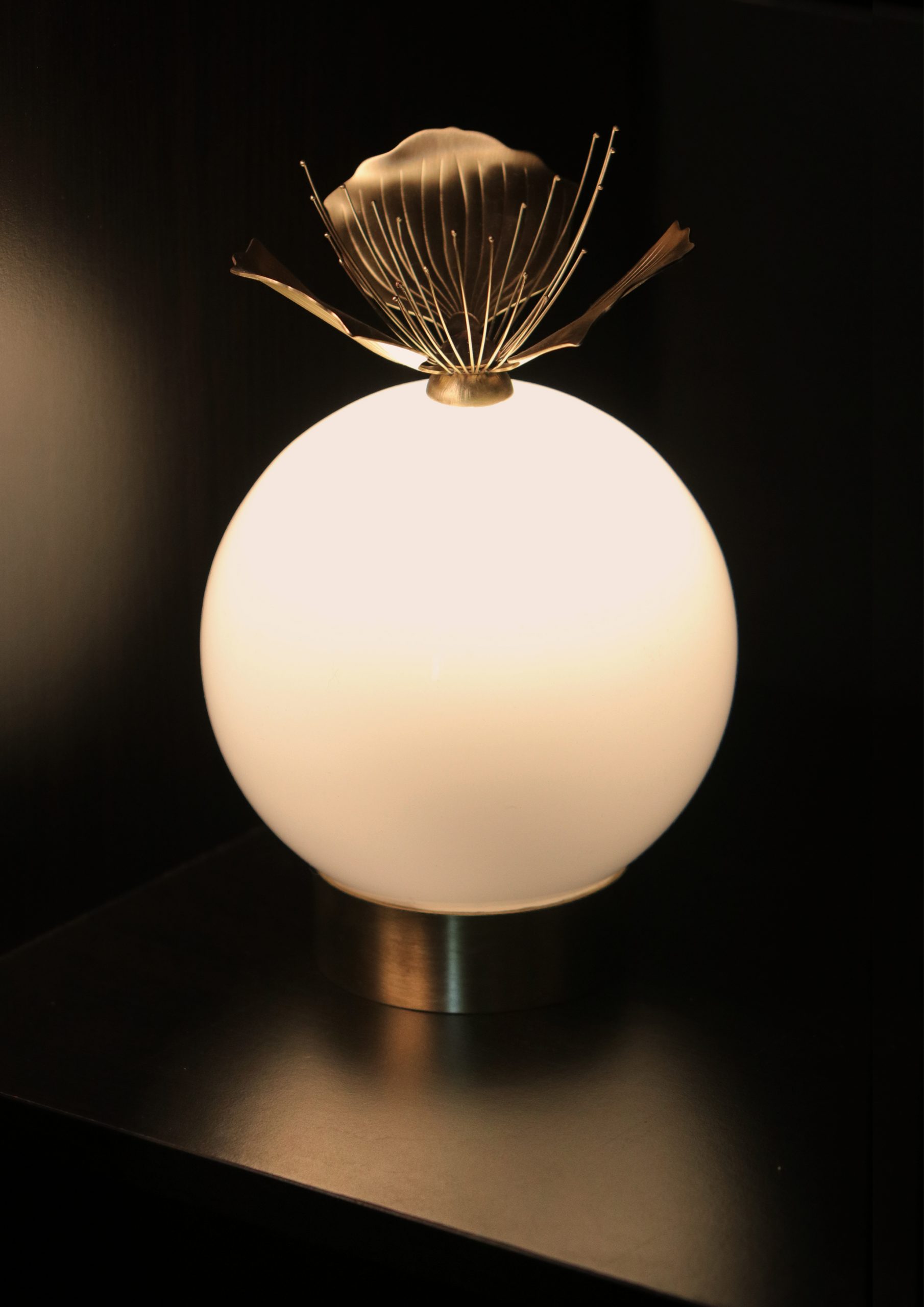 KIM JUDE Lumières Botanica Capparisa lampe verre