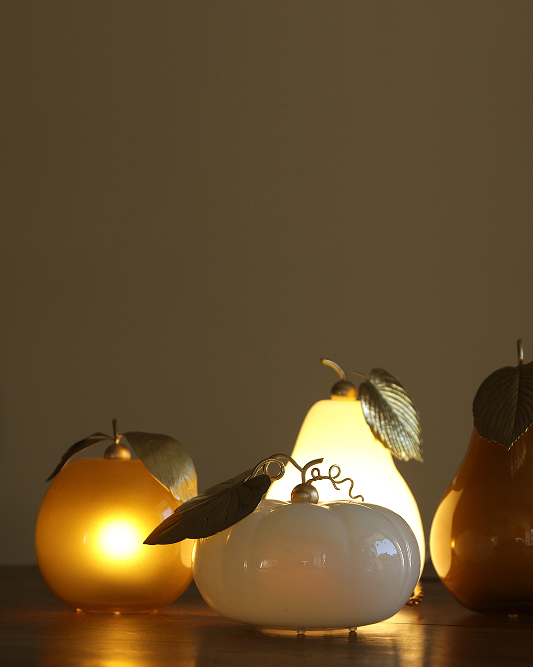 Kim Jude Botanica Mirabella lampe verre Harling