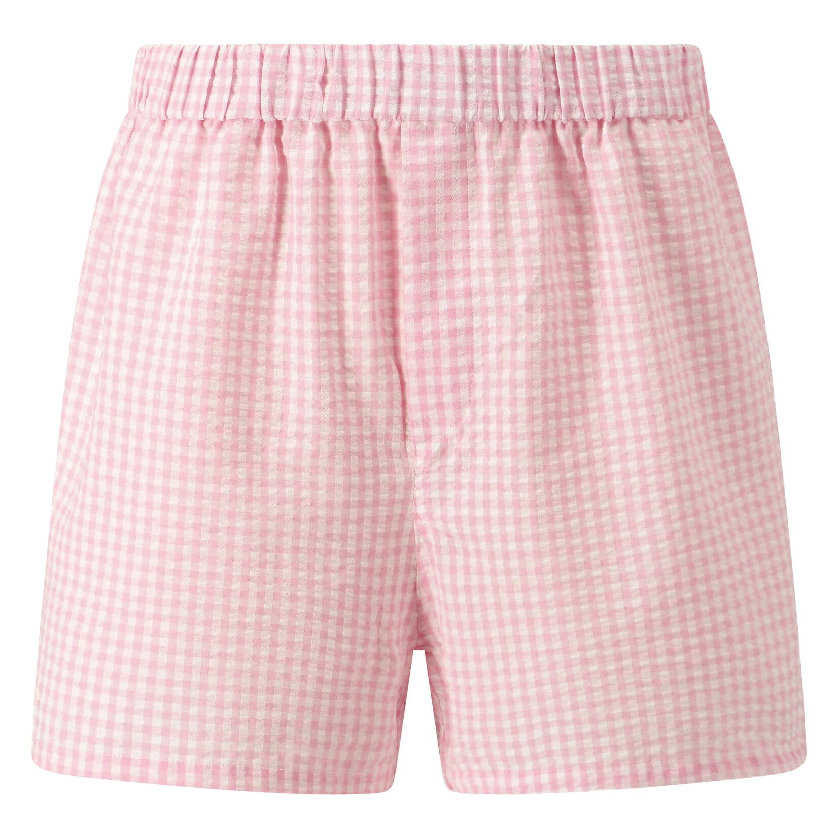 Jean-Paul Lespagnard Vichy Seersucker boxer short coton