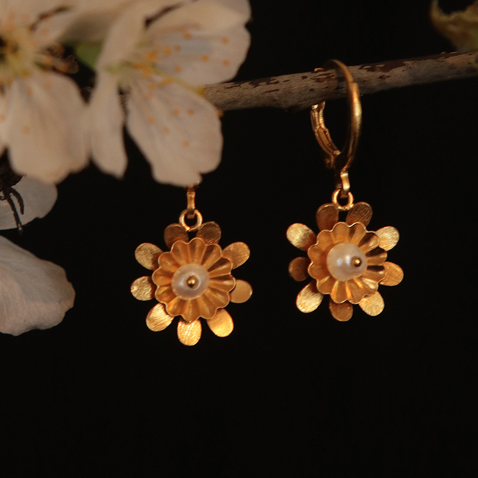 KIM JUDE Chrys boucles d'oreilles fantaisie