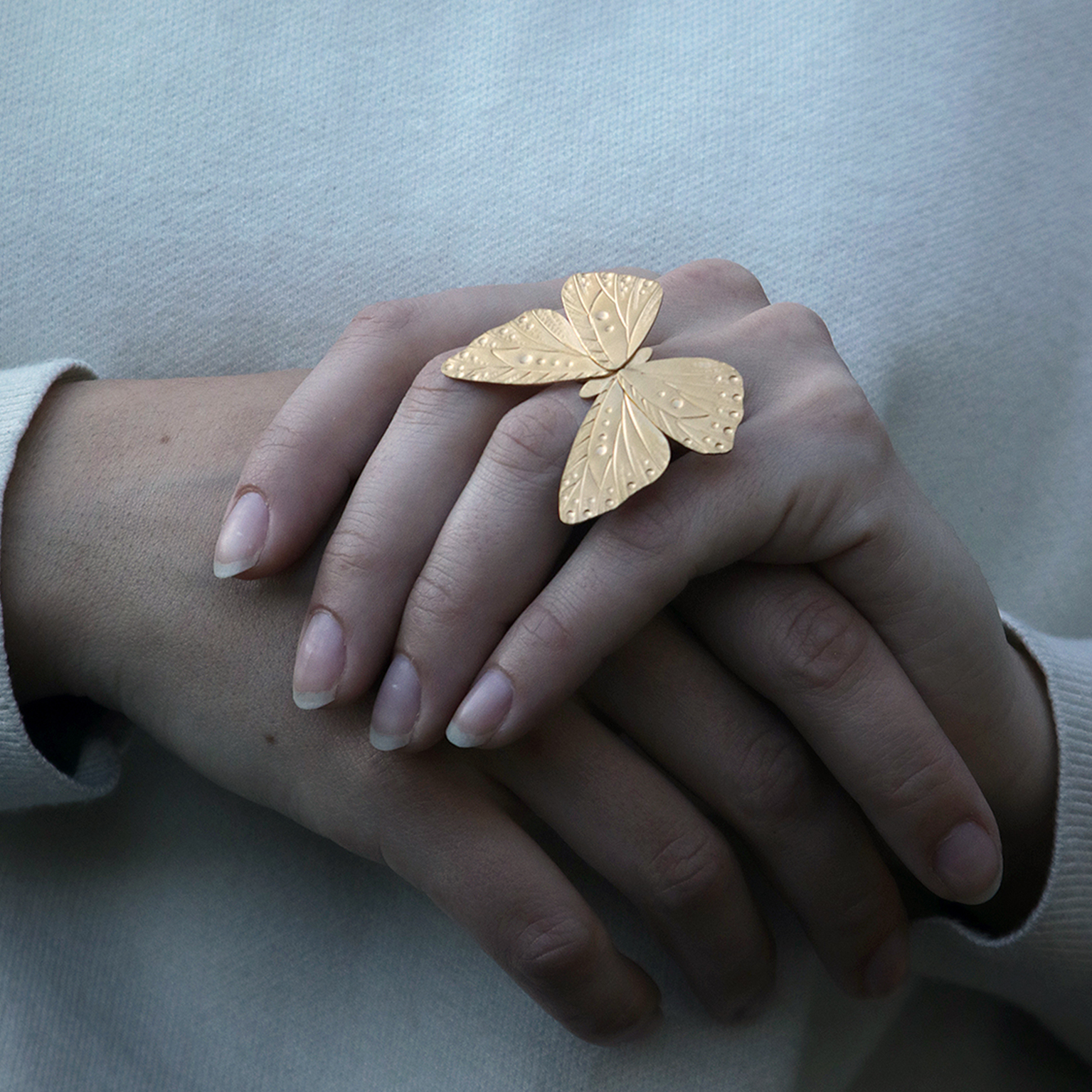 KIM JUDE Monarque bague fantaisie légère