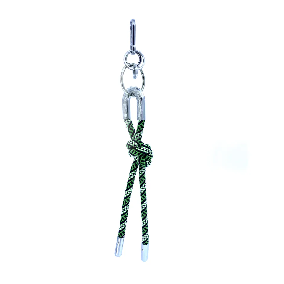JeanPaul Lespagnard Jewelry Climber Knot porte-clés vert