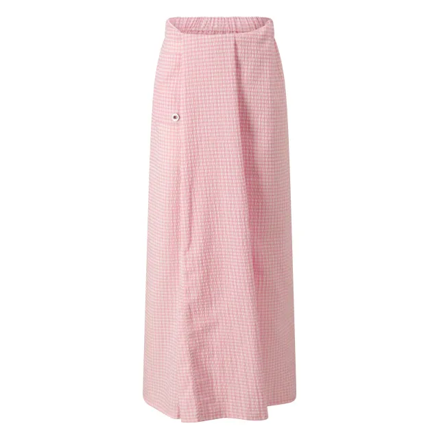 Jean-Paul Lespagnard Skirts jupe Lungi vichy seersucker