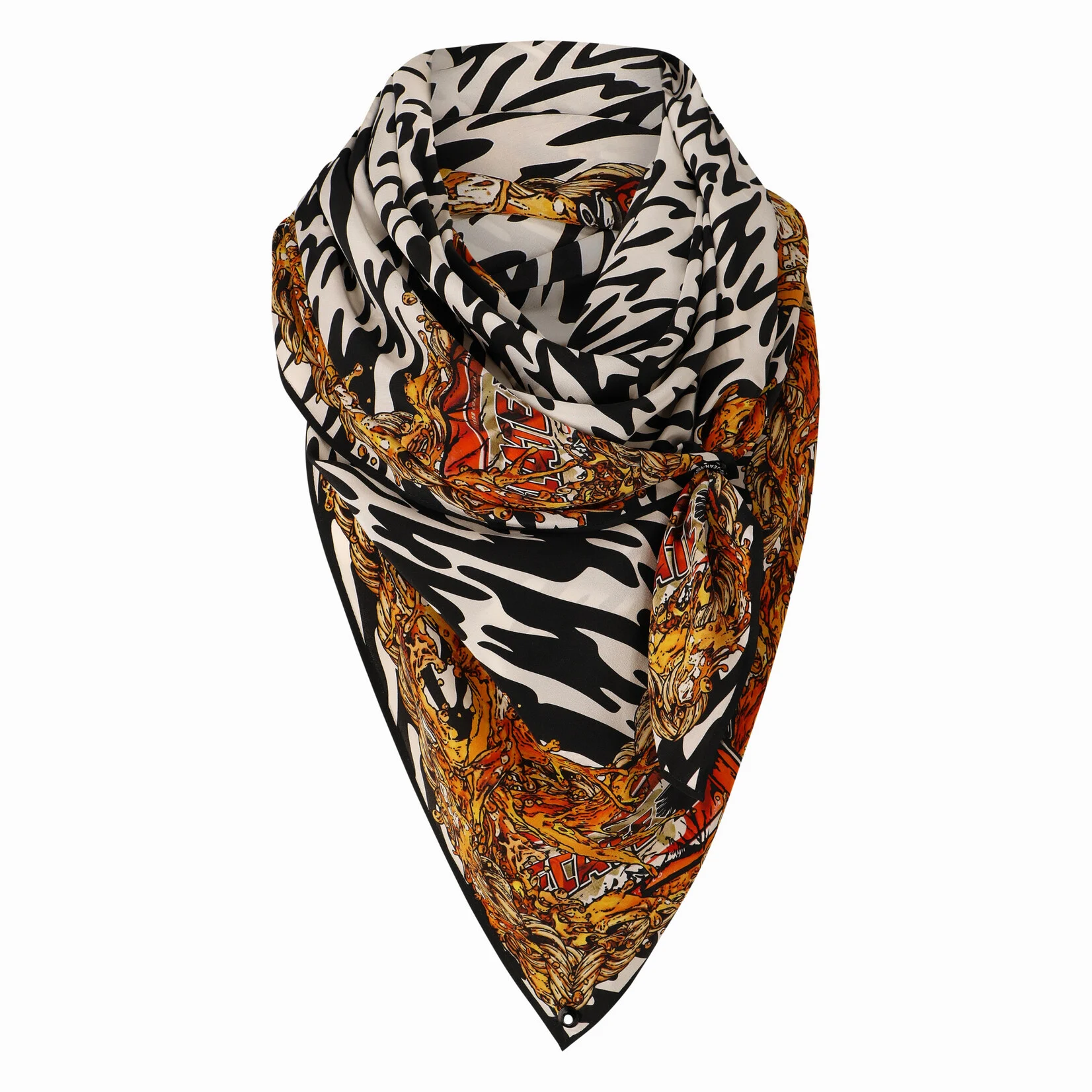 Jean-Paul Lespagnard Extra Toile Beer Zebra grand format