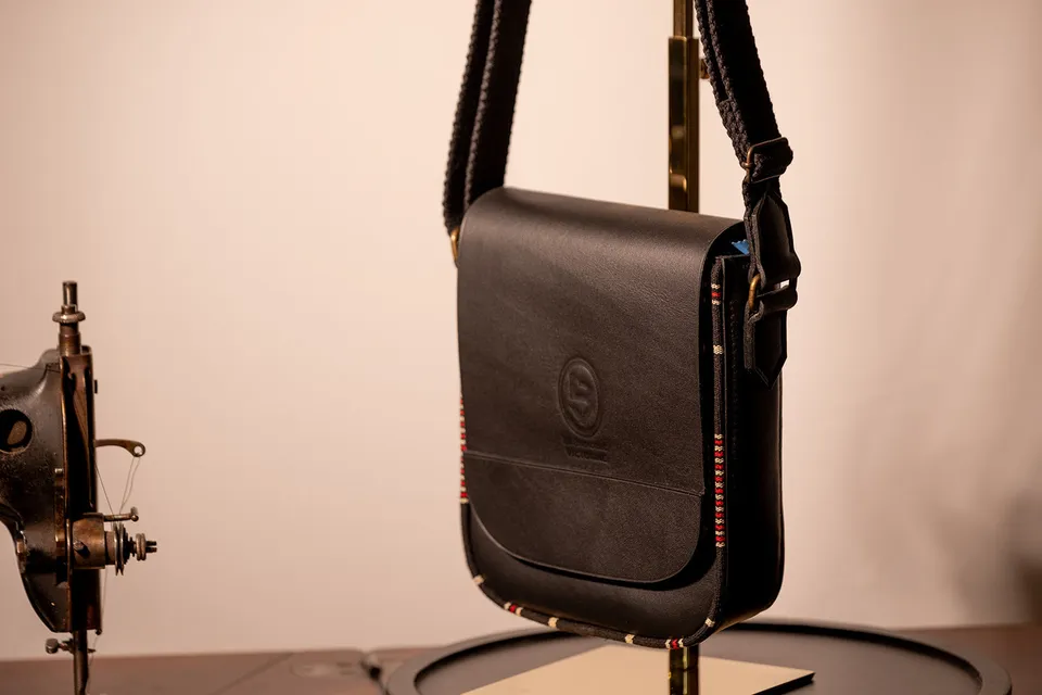 La Bagagerie Victorine Baise-en-ville sac bandoulière cuir