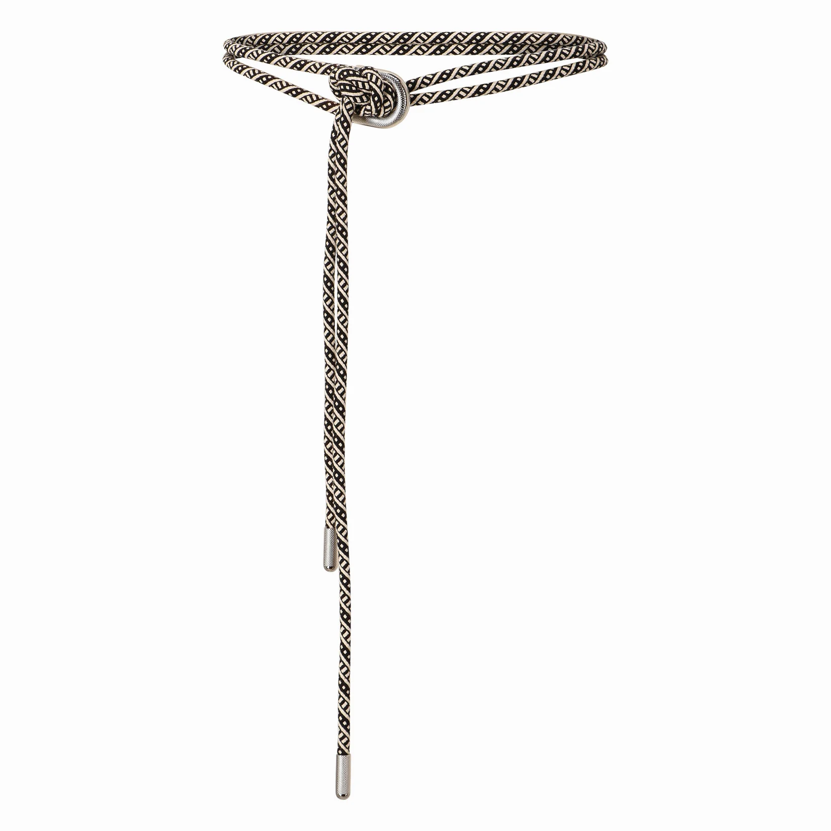Jean-Paul Lespagnard Double Twisted Cord ceinture bijou dorée