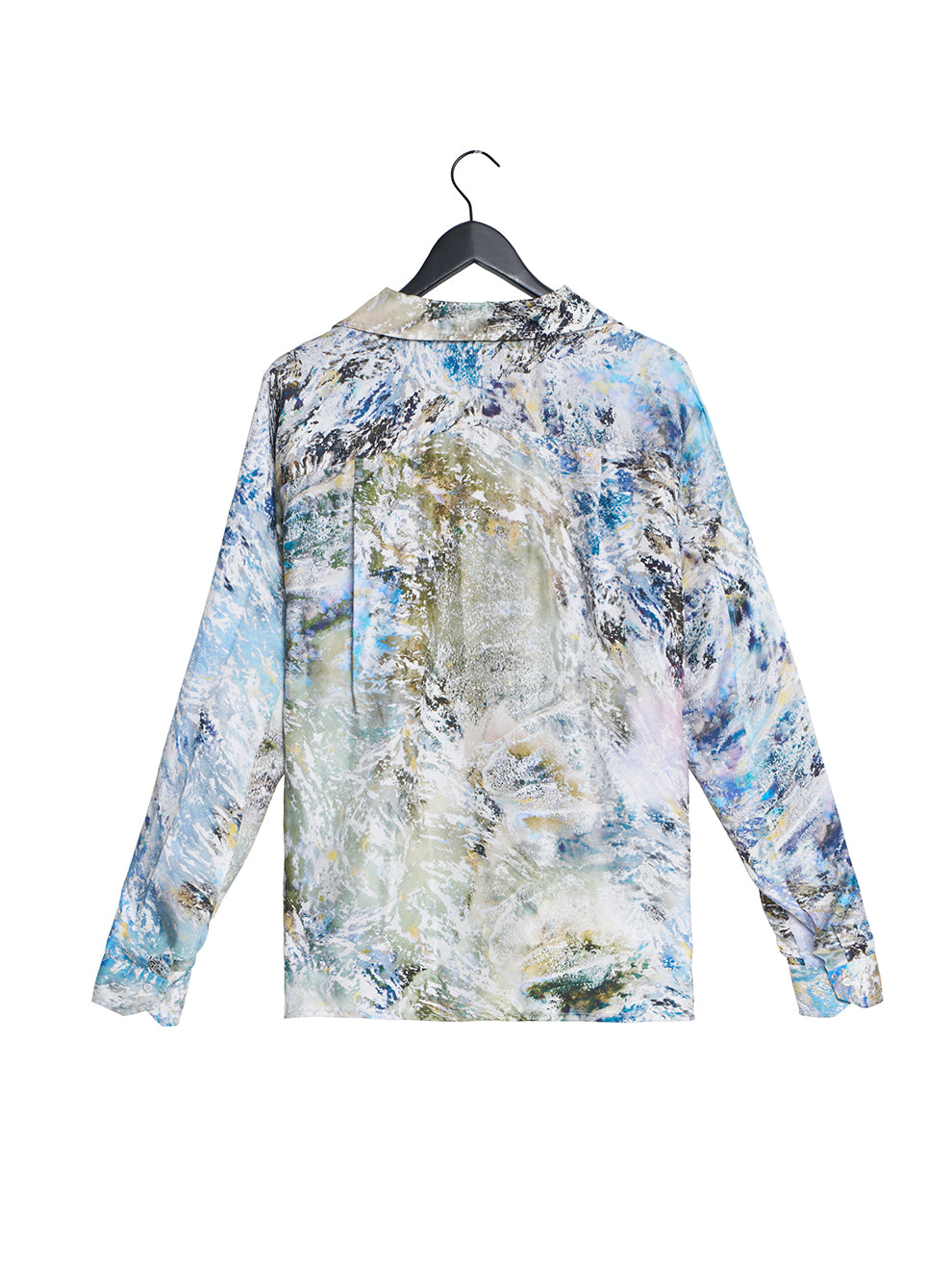 Christine Phung Alpha Chutes chemise soie Nkala édition limitée