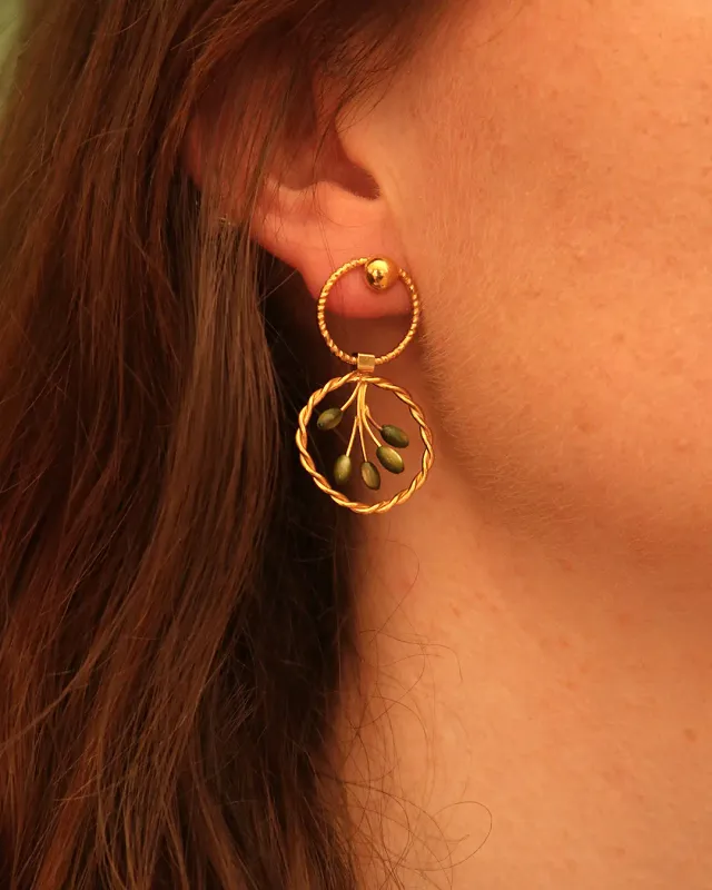 KIM JUDE Orphée boucles d'oreilles légères