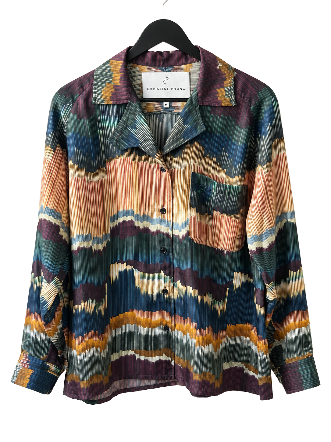 Christine Phung Stripy chemise rayée