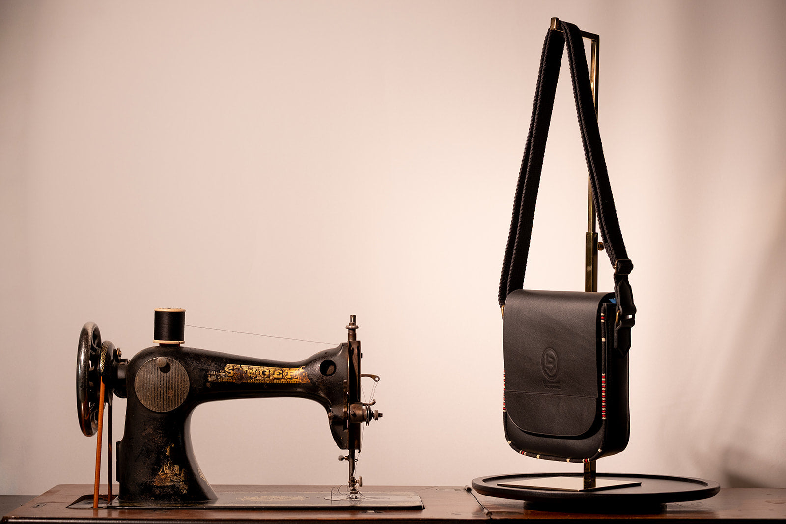 La Bagagerie Victorine Baise-en-ville sac bandoulière cuir