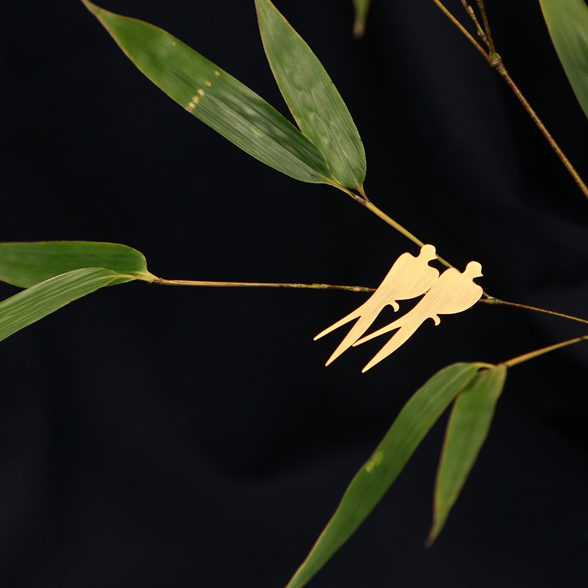 KIM JUDE Demoiselles broche insecte ANIMA