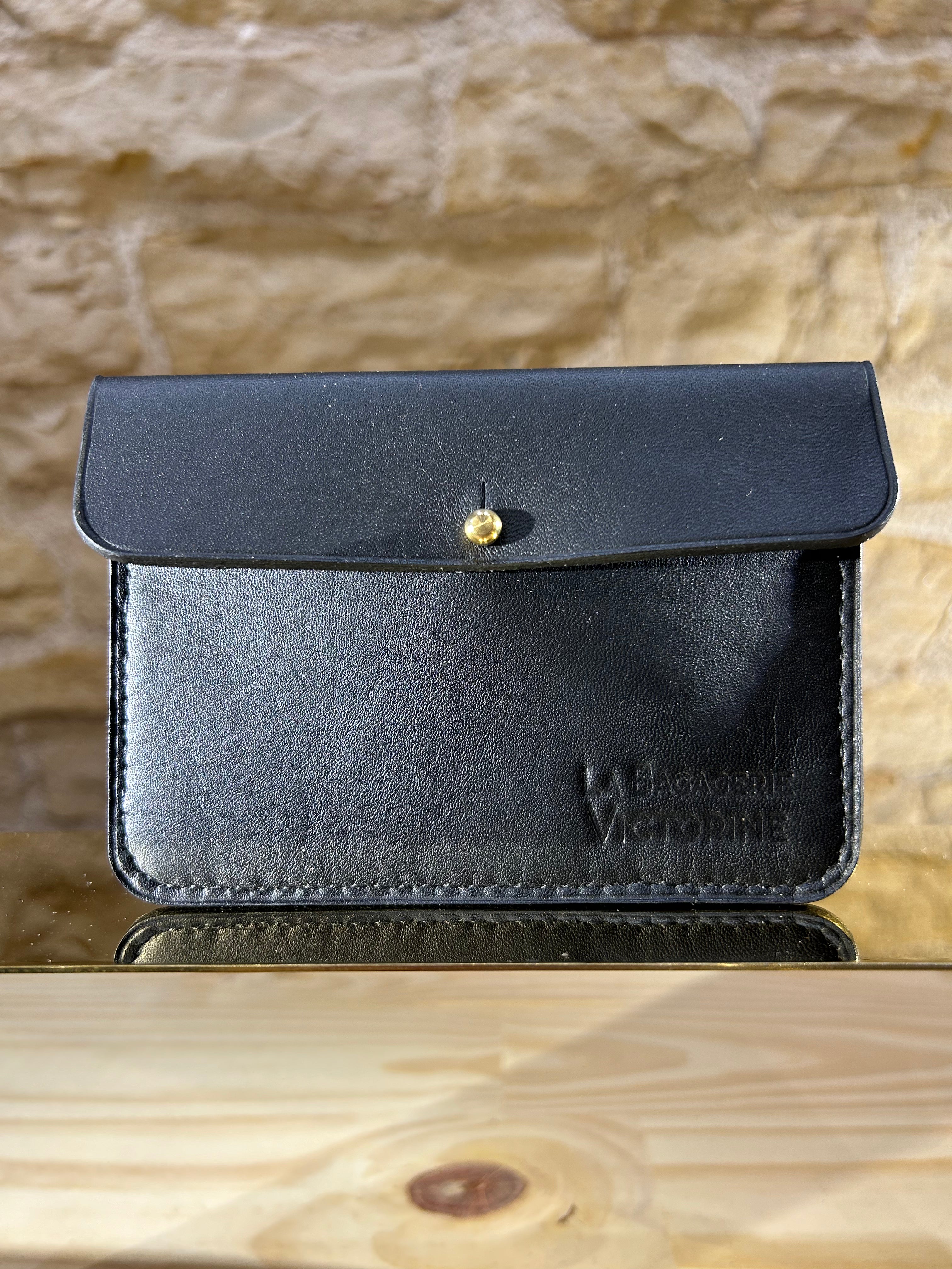 La Bagagerie Victorine Petite Maroquinerie Le Basic portefeuille cuir