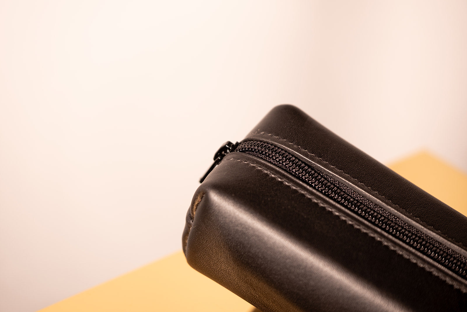 La Bagagerie Victorine Trousse Noir trousse cuir veau
