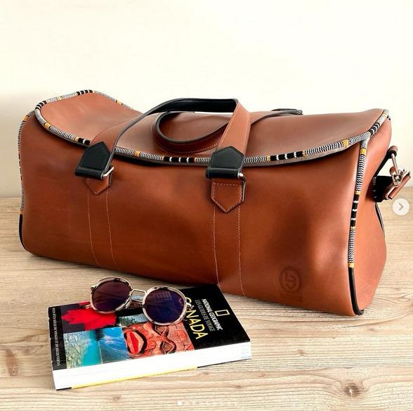 La Bagagerie Victorine Bagage cabine 48H sac voyage cuir