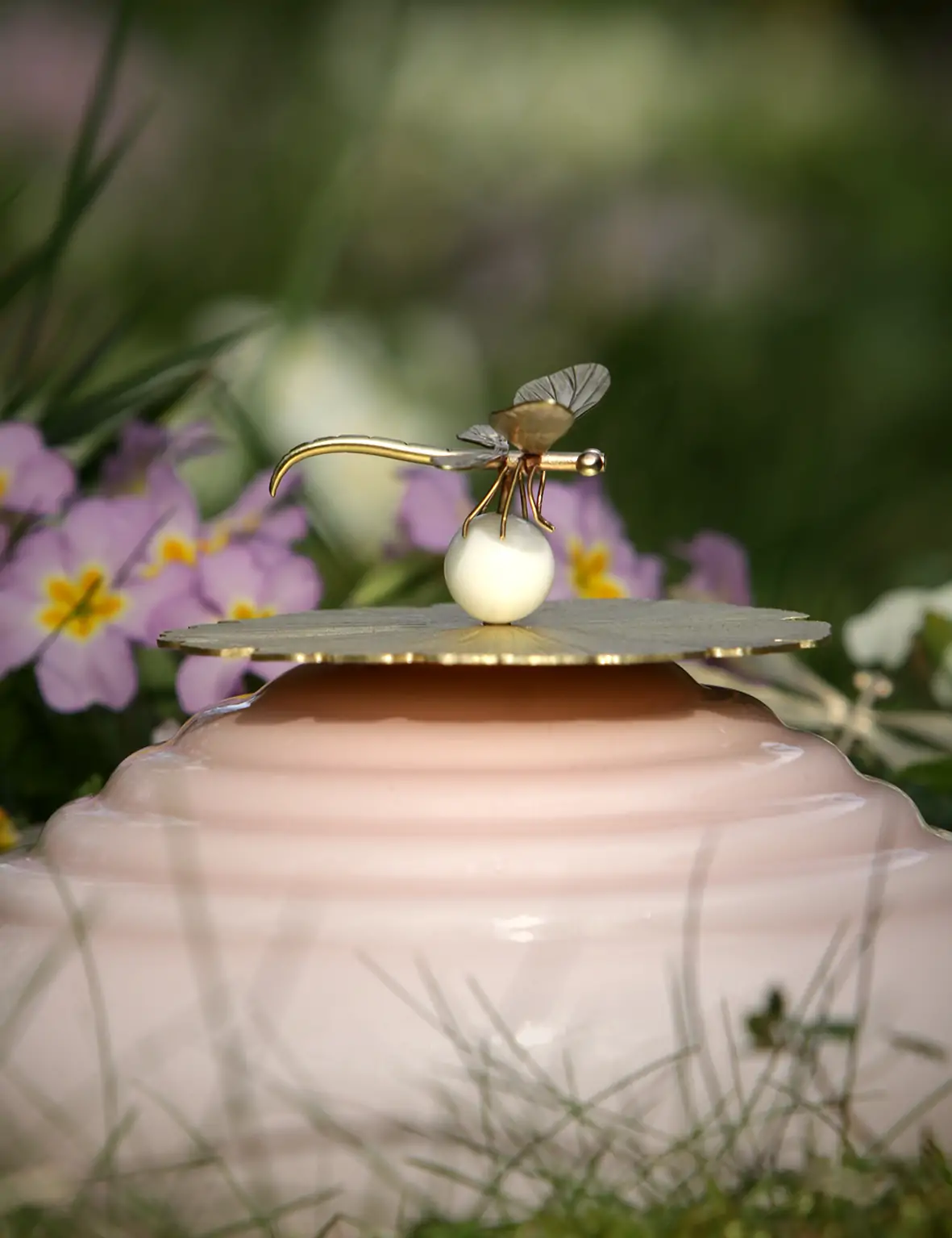 Kim Jude Lumières Microcosmos lampe upcyclée unique