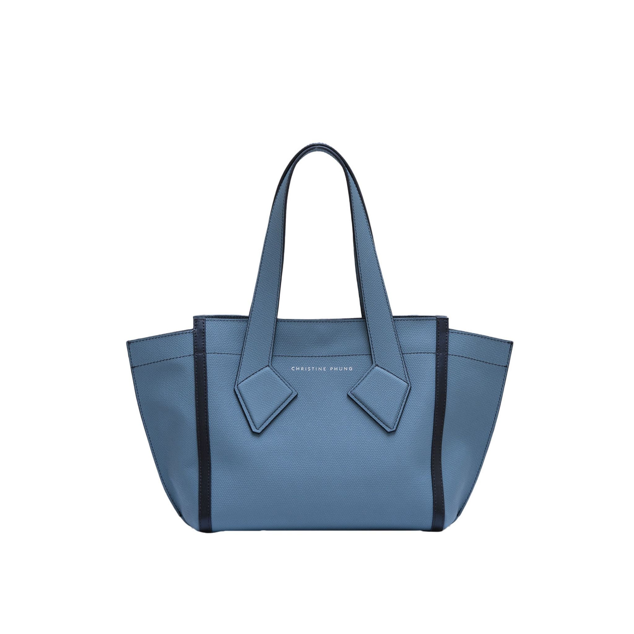 Christine Phung Sac Cabas M cabas cuir chardon upcyclé