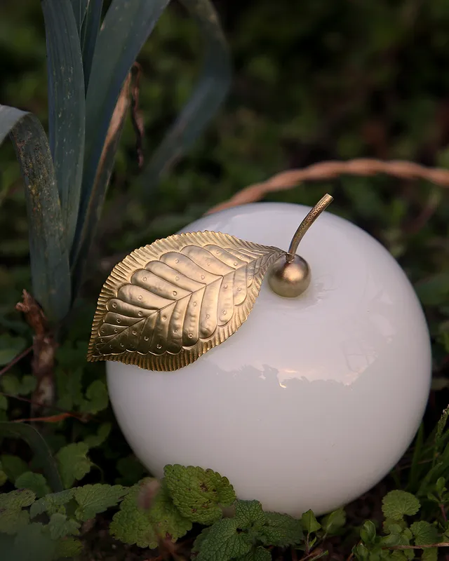 KIM JUDE Lumières Botanica Méla lampe verre unique