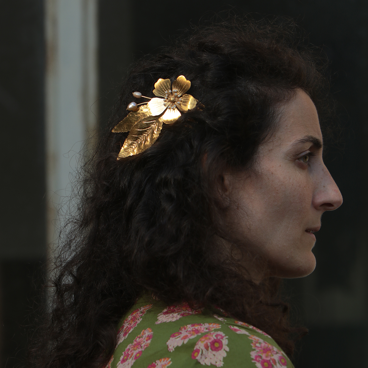 Kim Jude Églantine peigne cheveux léger