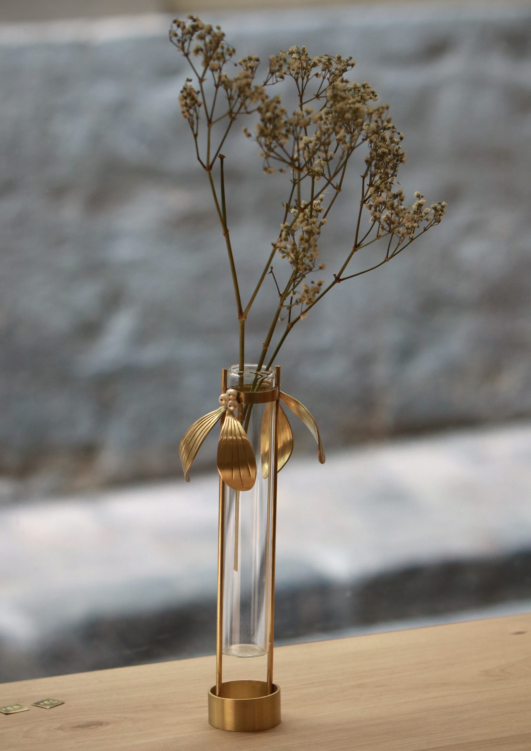 KIM JUDE Mistletoe soliflore vase une fleur
