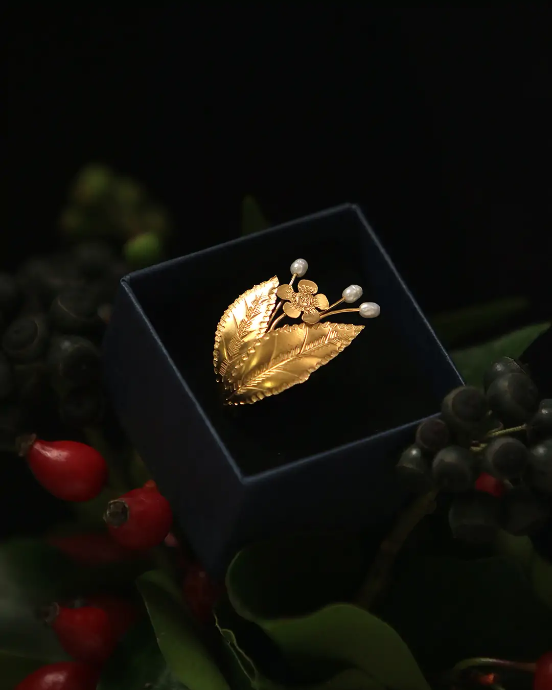 KIM JUDE Rosa Canina bague fantaisie femme