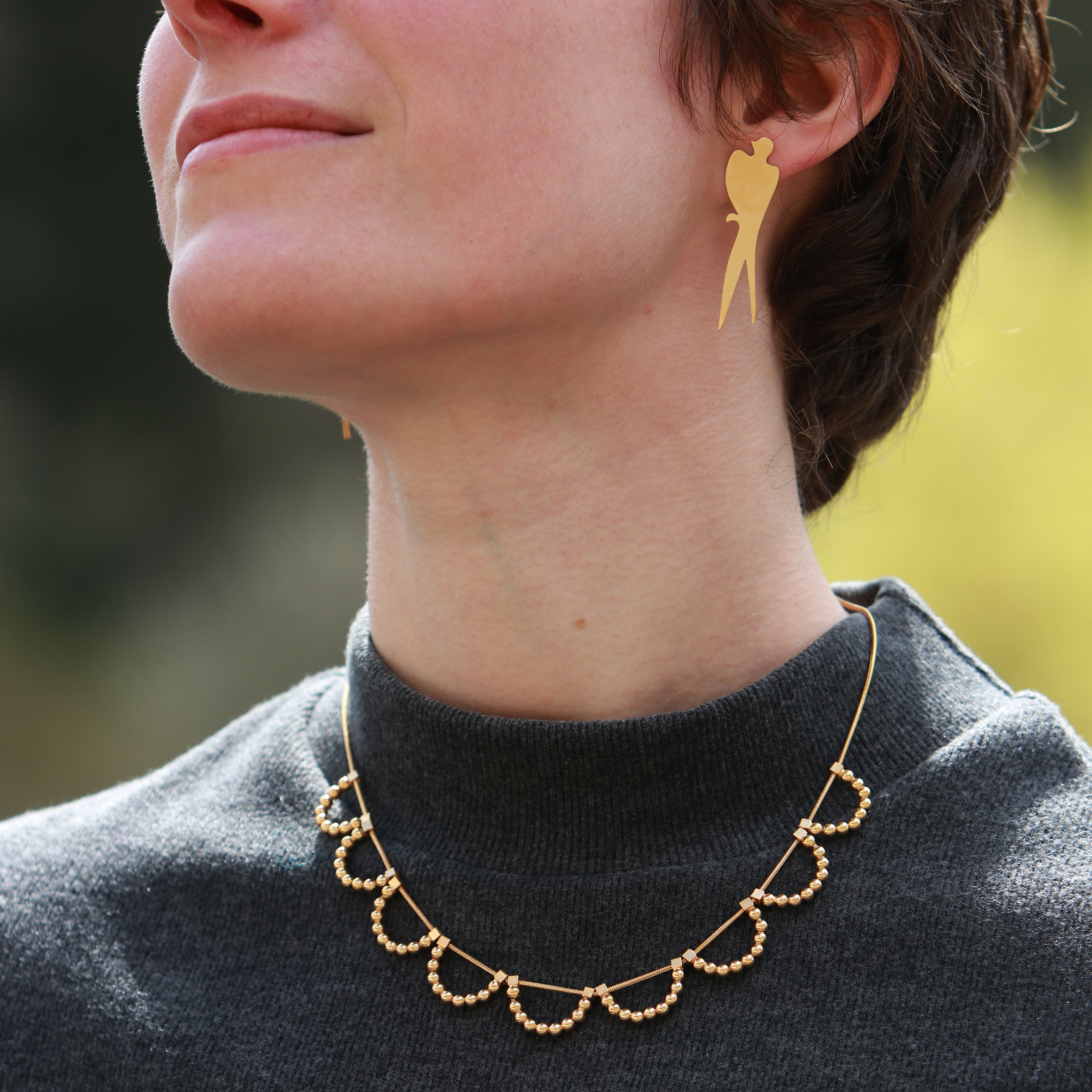 KIM JUDE Claudine collier léger élégant