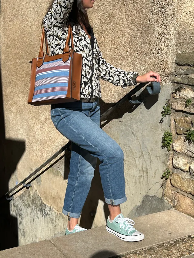 La Bagagerie Victorine Amandine sac cuir 30x25 cm
